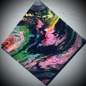 Pour painting